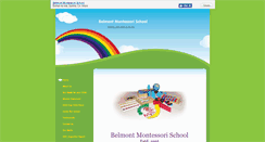 Desktop Screenshot of belmontmontessori.com
